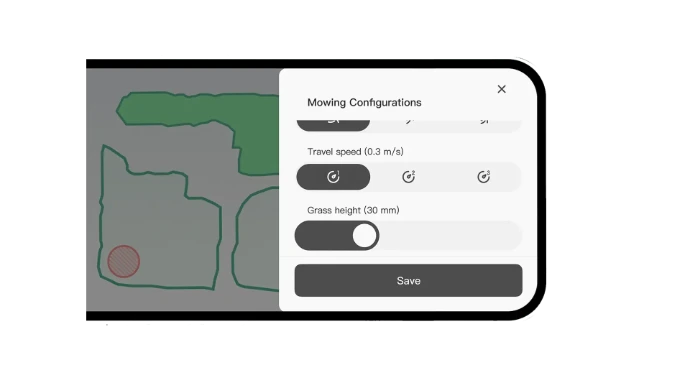 många val i FR4000 FJD Appen