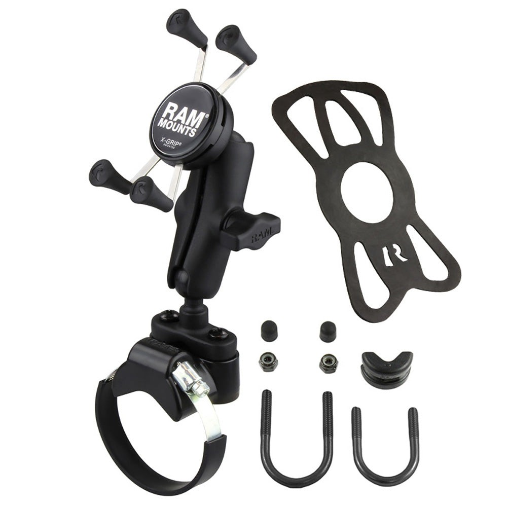RAM X-Grip Phone Mount with ATV/Side By Side Rail Base - RAM-B-231-2-UN7U_2