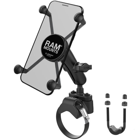 RAM X-Grip Large Phone Mount with ATV/UTV Rail Base - product photo