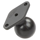 RAM Diamond Ball Base C Size - angled view