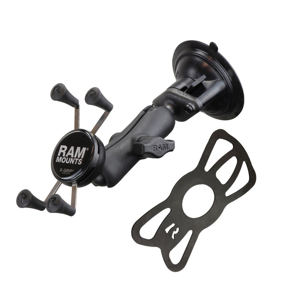 RAM X-Grip Phone Mount with RAM Twist-Lock Suction Cup Base - RAM-B-166-UN7U_2
