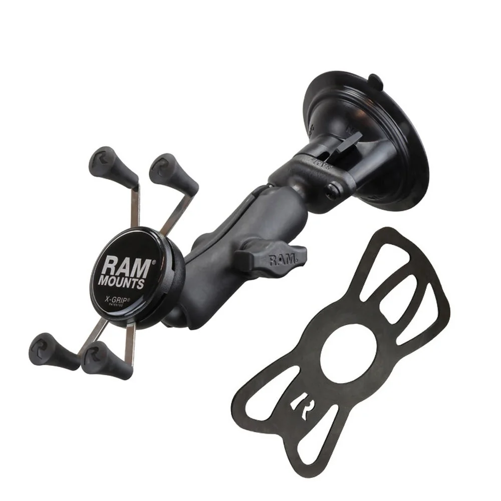 RAM X-Grip Phone Mount with RAM Twist-Lock Suction Cup Base - RAM-B-166-UN7U_2