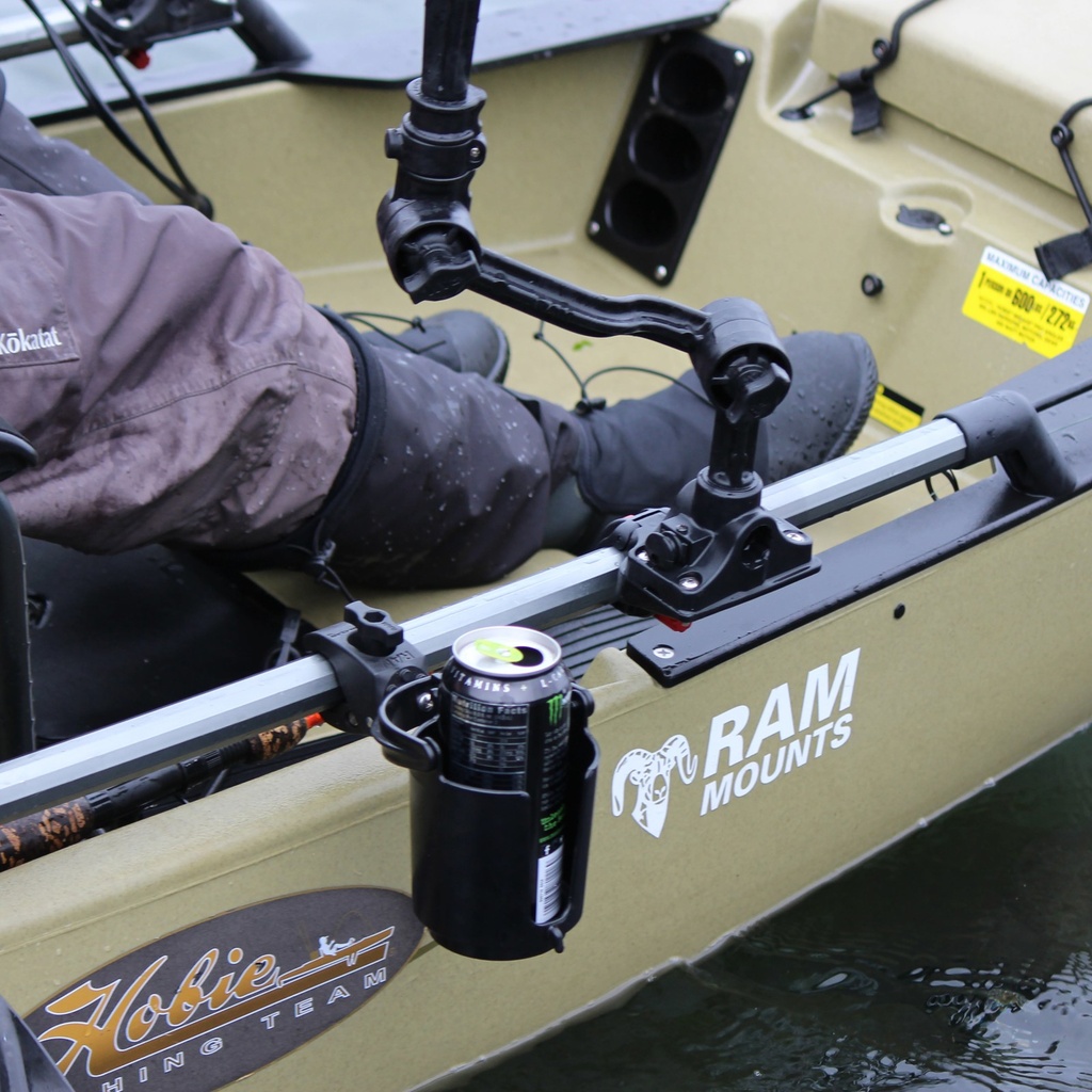 RAM Level Cup 16oz Drink Holder with RAM Tough-Claw Mount - RAM-B-132-400U_4