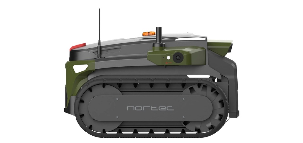 Nortec Explore X1 sedd från sidan i rörelse