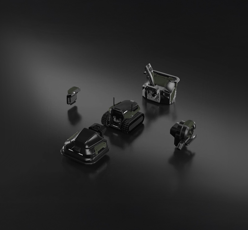 Nortec Explore X1 med alla fyra moduler