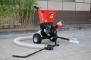 KNDMAX CS703 flishuggare - helhetsbild med uppsamlingsslang