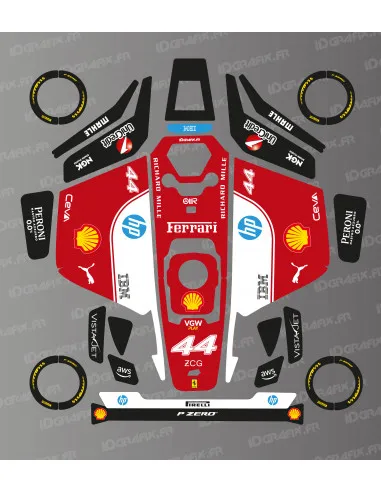 Dekalark för Mammotion LUBA 3 Scuderia F1 Hamilton Edition