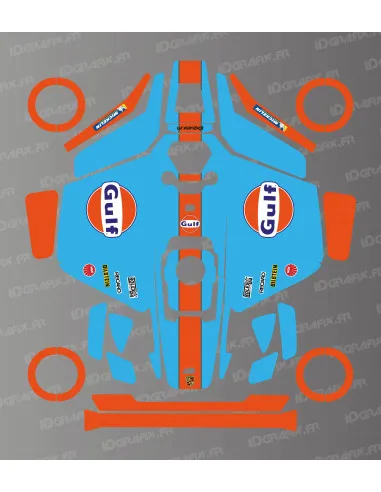 Dekalark för Mammotion LUBA 3 Gulf Edition