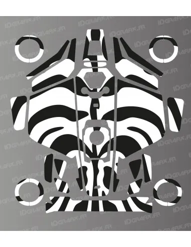 Dekalark för Mammotion LUBA 3 Zebra Edition