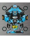 Dekalark för Mammotion LUBA 3 Monster (Blue) Edition