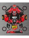 Dekalark för Mammotion LUBA 3 Monster (Red) Edition