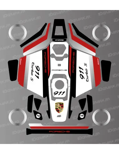 Dekalark för Mammotion LUBA 3 Porsche 911 Edition