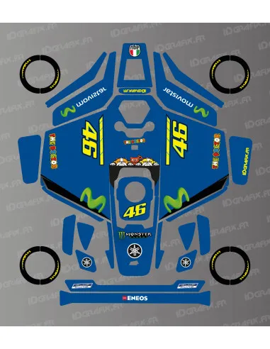 Dekalark för Mammotion LUBA 3 Rossi Edition