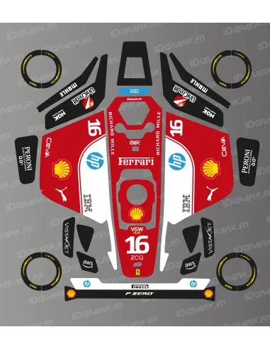 Dekalark för Mammotion LUBA 3 Scuderia F1 (Leclerc) Edition