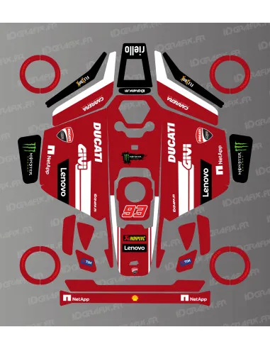 Dekalark för Mammotion LUBA 3 Marquez 2026 Edition