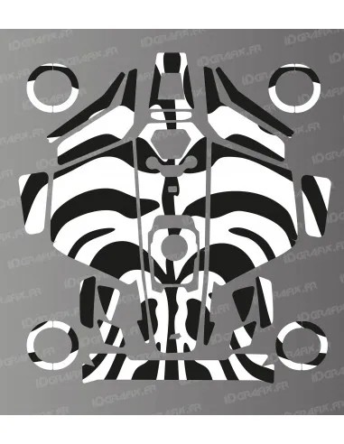 Dekalark för Mammotion LUBA 3 Zebra Edition