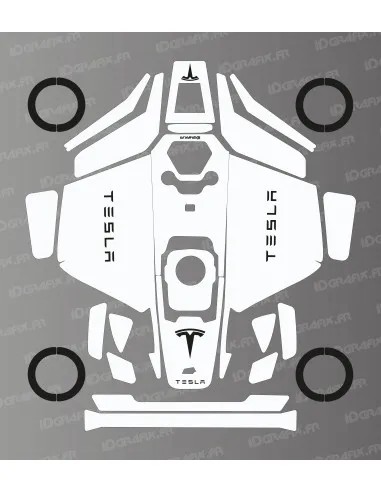 Dekalark för Mammotion LUBA 3 Tesla (White) Edition