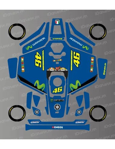 Dekalark för Mammotion LUBA 3 Rossi Edition