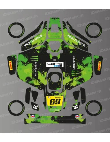 Dekalark för Mammotion LUBA 3 Monster (Green) Edition