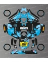 Dekalark för Mammotion LUBA 3 Monster (Blue) Edition