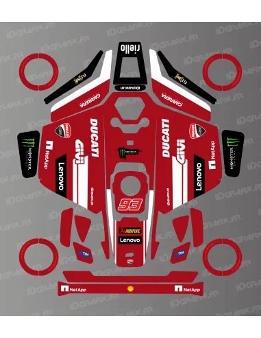 Dekalark för Mammotion LUBA 3 Marquez 2026 Edition