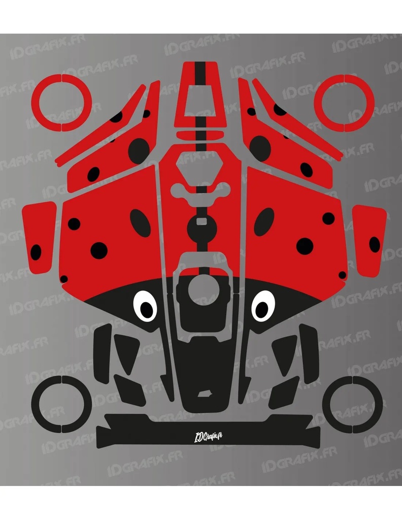 Dekalark för Mammotion LUBA 3 Ladybug Edition
