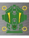 Dekalark för Mammotion LUBA 3 John Deere Edition