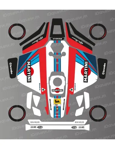 Dekalark för Mammotion LUBA 3 Alfa Romeo Martini Edition