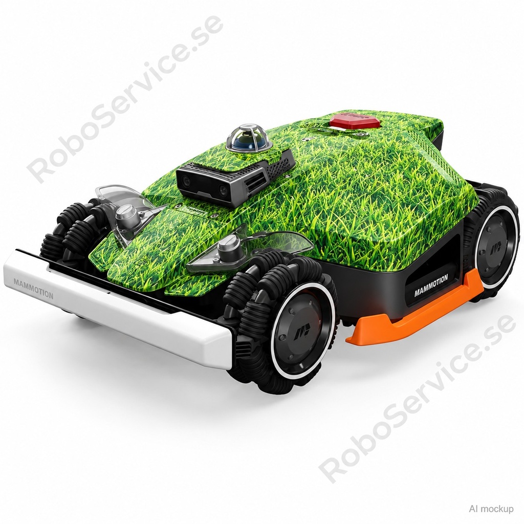Mockup av Lawn Edition på Mammotion LUBA 3