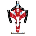 Dekalark för Mammotion LUBA 2 (2024) F1 Scuderia Hamilton Edition