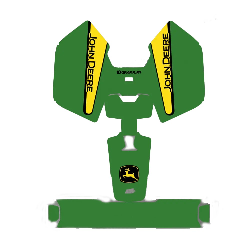 Dekalark för Mammotion LUBA Mini John Deere Edition