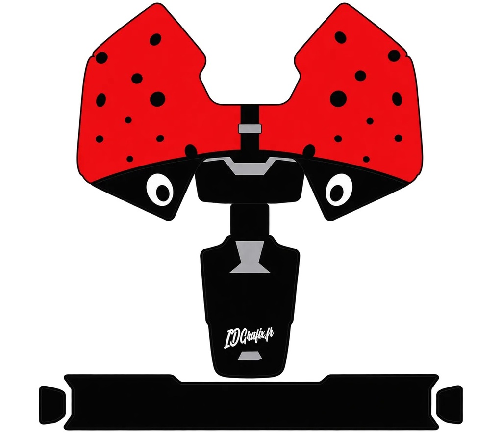 Dekalark för Mammotion LUBA Mini Ladybug Edition