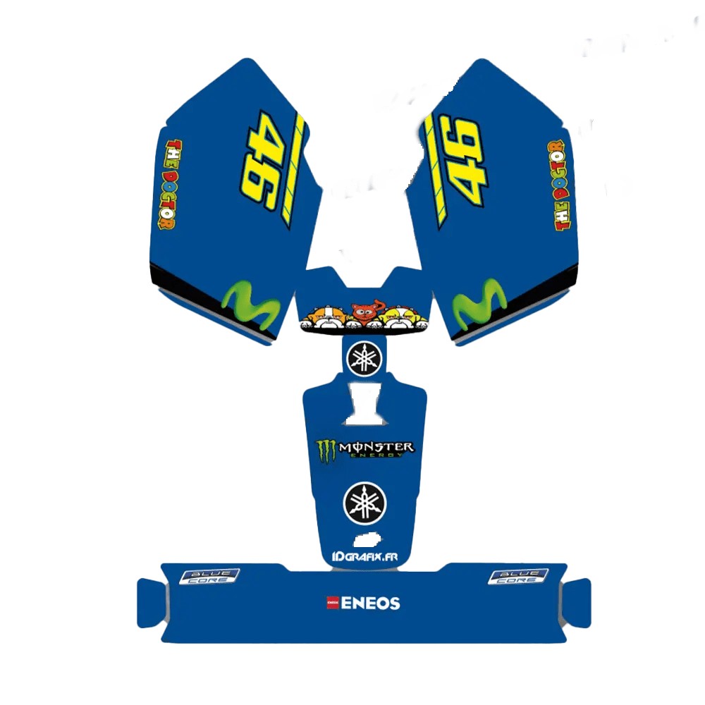 Dekalark för Mammotion LUBA Mini Rossi MotoGP Edition