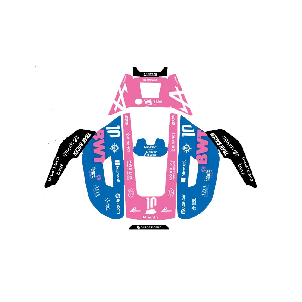 Dekalark för Mammotion YUKA 2000-3000 Alpine F1 Edition