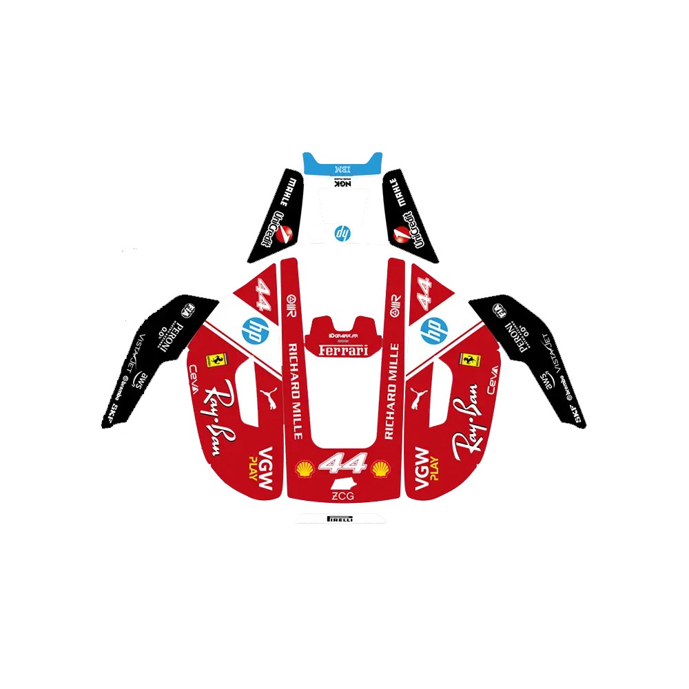 Dekalark för Mammotion YUKA 2000-3000 Scuderia F1 Hamilton Edition