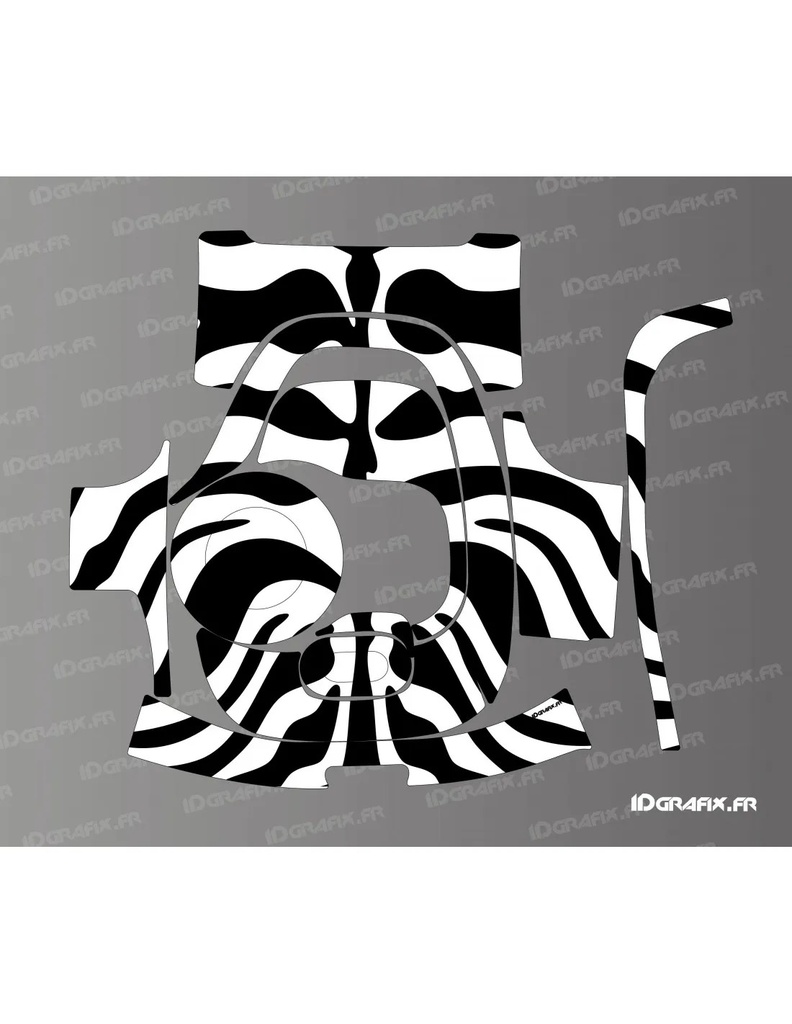 Dekalark för Segway Navimow H Zebra Edition