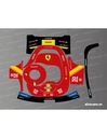 Dekalark för Segway Navimow H Scuderia Le Mans Edition