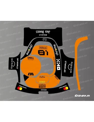 Dekalark för Segway Navimow H McLaren F1 (Piastri) Edition