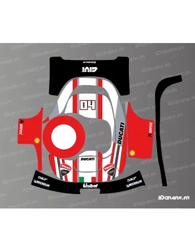 Dekalark för Segway Navimow H Ducati MotoGP Edition