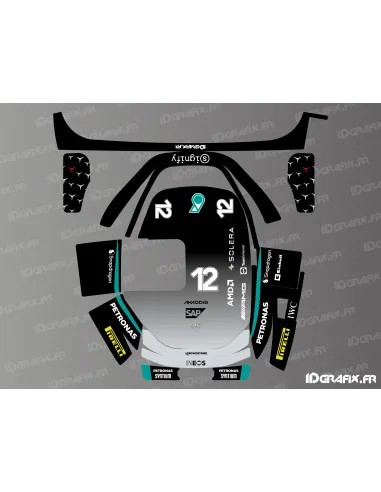 Dekalark för Segway Navimow X3 Mercedes F1 (Antonelli) Edition