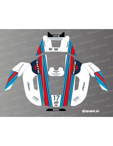 Dekalark för Mammotion YUKA 2000/3000 Williams Martini F1 Edition
