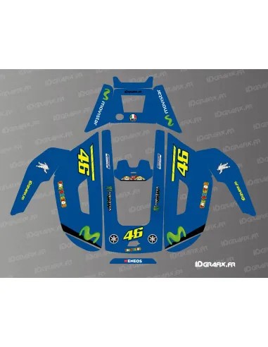 Dekalark för Mammotion YUKA 2000/3000 Rossi Moto GP Edition