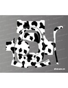 Dekalark för Segway Navimow H Cow Edition