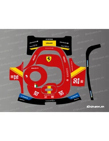 Dekalark för Segway Navimow H Scuderia Le Mans Edition