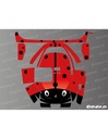 Dekalark för Segway Navimow X3 Ladybug Edition