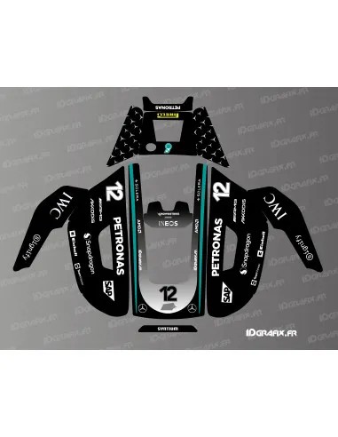 Dekalark för Mammotion YUKA 2000/3000 Mercedes F1 Antonelli Edition
