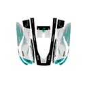 Dekalark för Mammotion Miimo 310-520 F1 Mercedes Edition