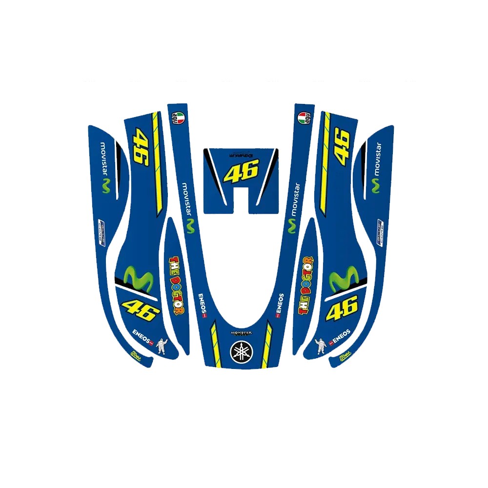 Dekalark för Mammotion Miimo 310-520 Rossi GP Edition