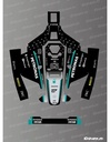 Dekalark för Mammotion LUBA 1 Mercedes F1 Russell Edition