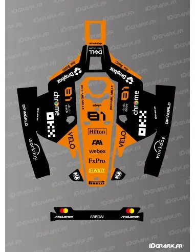 Dekalark för Mammotion LUBA 1 McLaren F1 Piastri Edition